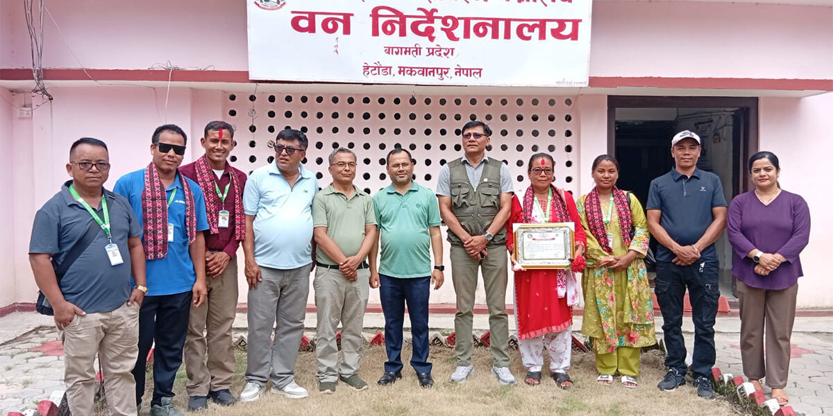 सुनाचुरी वन बागमतीमै दोस्रो उत्कृष्ट वन