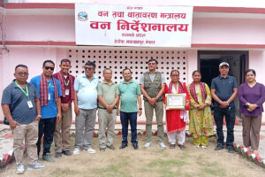 सुनाचुरी वन बागमतीमै दोस्रो उत्कृष्ट वन