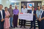 बाढीपीडितलाई जनकल्याणको १ लाख ११ हजार
